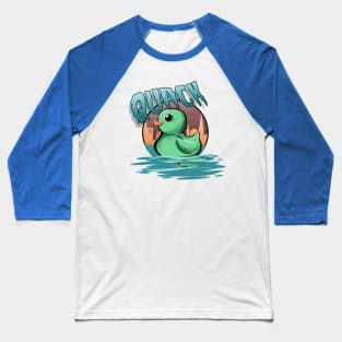 Quack the Evil Duck Baseball T-Shirt